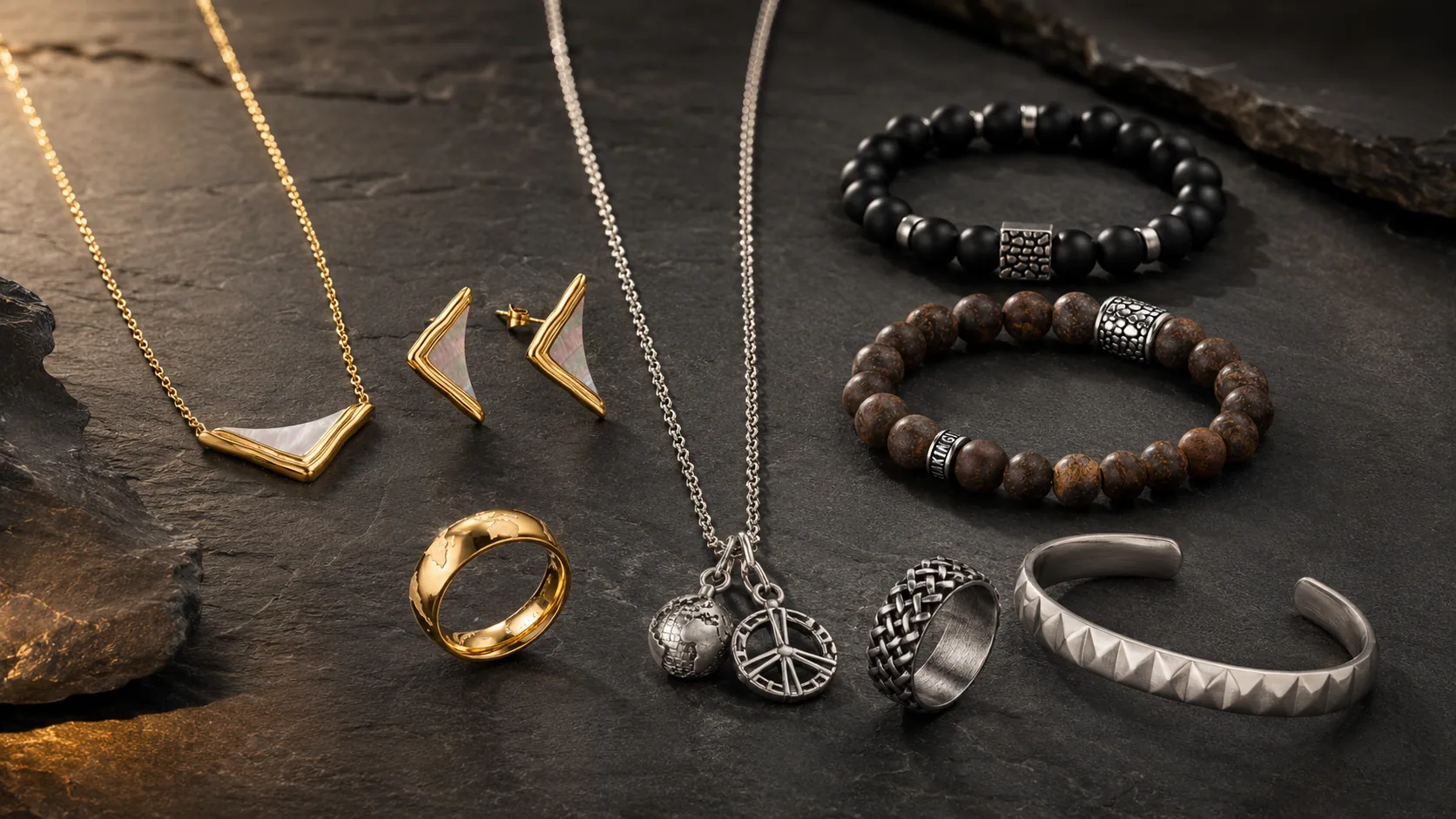 Wholesale stainless steel jewelry collections for retailers
